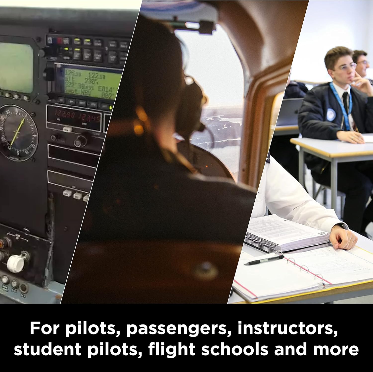 KORE P1 General Aviation Headset (Mono) - Dual GA Plugs (10 Units per Box)